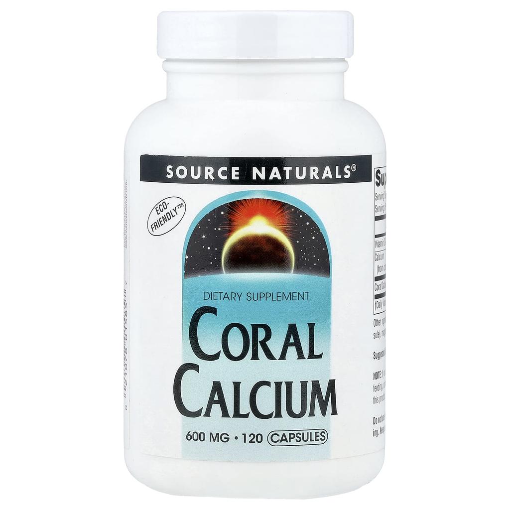 Coral Calcium, 120 Capsules (600Mg per Capsule)