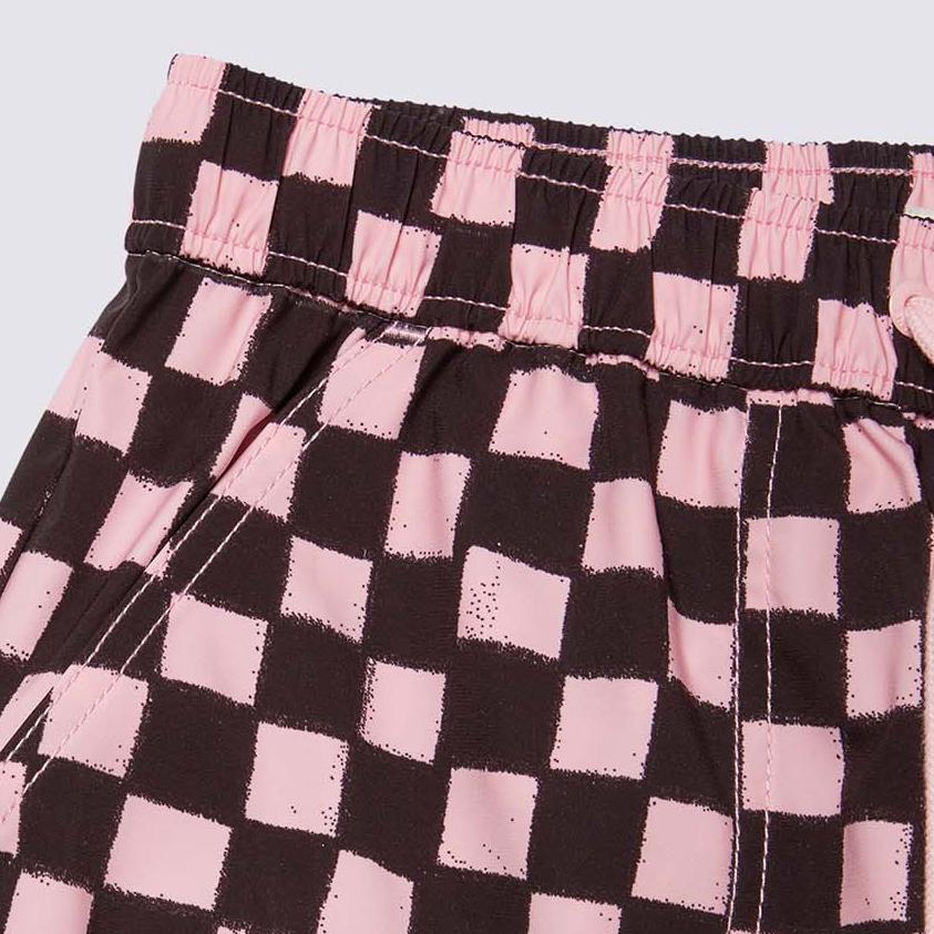 Vans X Riroo Asian Artist Series Off The Wall Riroo Dog Fashion Simple Trendy Aesthetic Casual Shorts Women Shorts Black Pink VN000QF7FB0