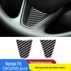 Nálepka na ozdobu volantu z uhlíkových vlákien pre Honda Fit/Jazz