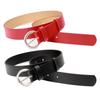 Fashion chic style belt women, commuter casual style alloy pin buckle women's belt with jeans decorative belt