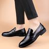 Men's Brock Heightening Shoes Business Dress Casual Leather Shoes British Wedding Shoes Korean Version Engraved Men