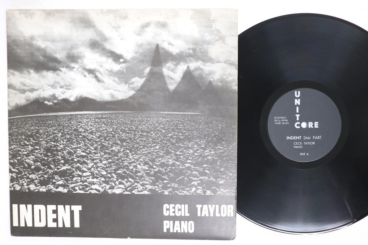LP Record CECIL TAYLOR Indent 30555 UNIT CORE 1973 US Jazz Used