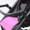Kinderwagen-Stoßstange Kunstleder Verstellbarer Winkel Kinderwagen-Griff Anti-Fall-Sicherheits-Handlauf