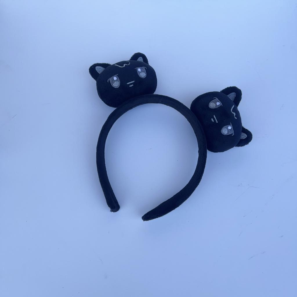 Kpop ATEEZ Aniteez HeadBand Cartoon Soft PP Cotton Cute Toy Charms Hair Clasp Hongjoong Mingi San Yunho Fans Concert Gift