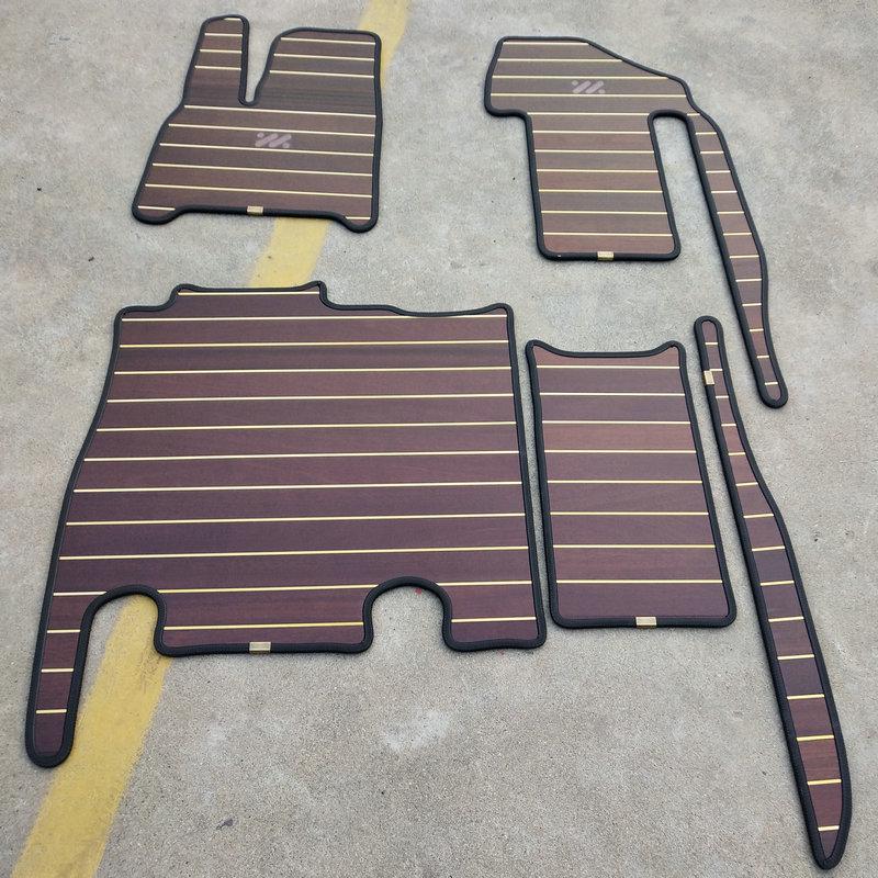 IM LS7 L7 LS6 Solid Wood Car Floor Mats - Multi-Color Options for Interior Modification