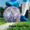 Custom Text Size 5 Soccer Ball, Standard Match Football For OutdoorBleach Anime