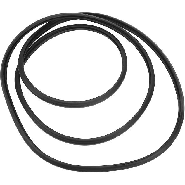 Uszczelka uszczelniająca szyberdachu, Gumowa uszczelka weatherstrip szyberdachu Czarna Szczelna Elastyczna 63251‑30100 do GS350 GS450h ES350 ES300