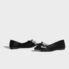 Daily versatile comfortable flat shoes sexy flash diamond pointed Huizhou women's shoes 2025 new single shoes flat sole advanced sense