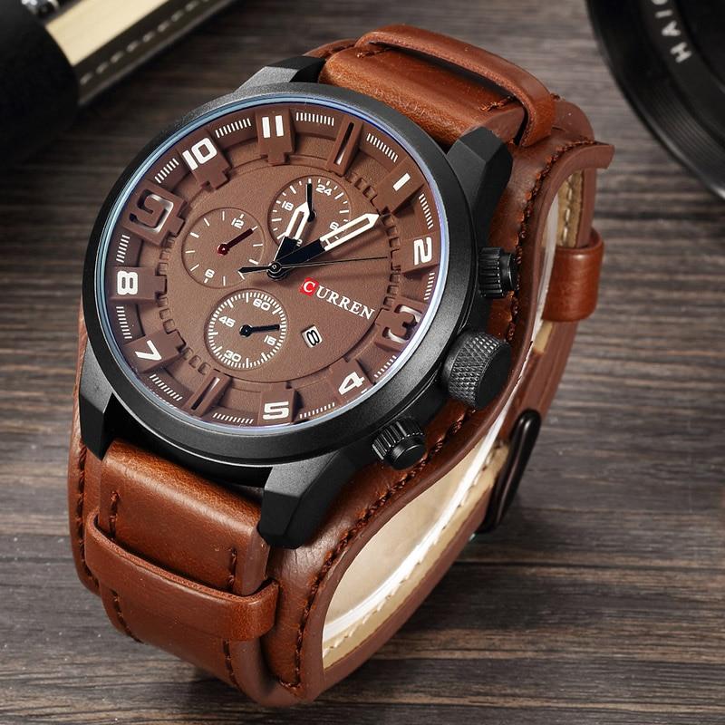 Waterproof Quartz Wristwatch for Men, Fashionable and Affordable