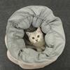 Cat Nest  Winter Warm Purse Nest  Closed Cat House  Cat House  Cat Sleeping Bag  Pet Kennel  Four-season Universal Cat Bed