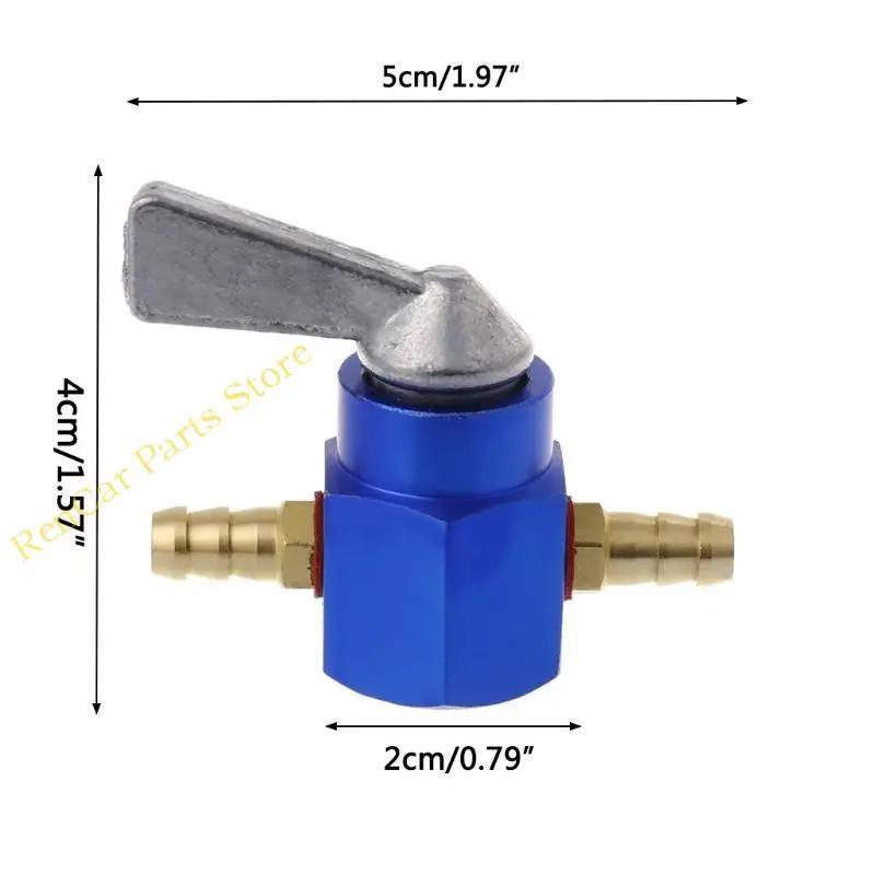 F19A Easy Installation Motorcycle System Switch 6mm On-OFF Petcock Switch Replacement