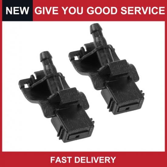 

Front Windshield Washer Nozzle for Lexus LS 08-16 for Lexus RX Black 2Pcs