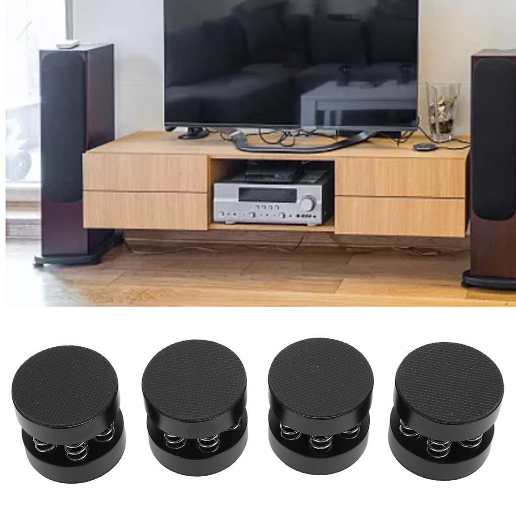 4 buc Aluminiu Arcuri Boxe Vârfuri Izolare Stand Rulment Absorbție Șoc 9KG Izolare Boxe