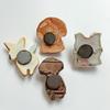 3D Shiba Inu & Pomeranian Dog Fridge Magnet - Teddy Magnetic Pet Decor Sticker