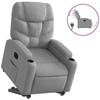 VidaXL Electric Recliner, Relaxation Chair with Adjustable Backrest and Footrest, Living Room Seat, Modern, 3204620