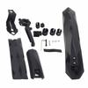 Mountain Bike  s Set Cycling Front and Rear Mud Guards with LED Taillight (red)