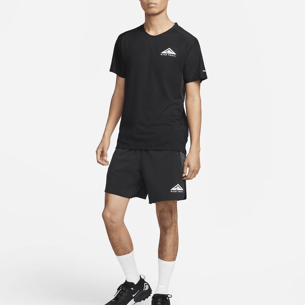 New Nike Drop Shoulder Sleeve T-Shirt Men's Black DV9306-010