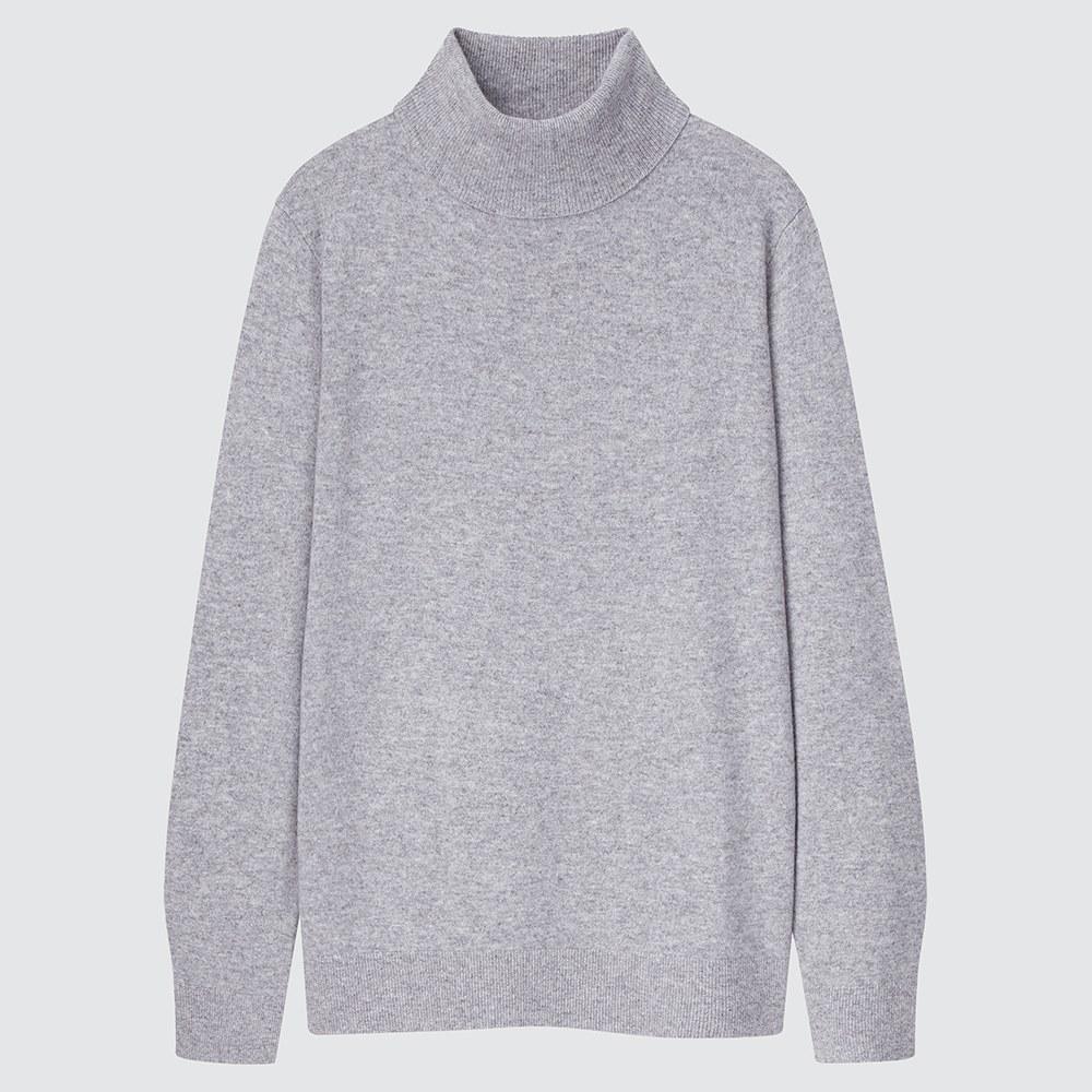 

Кашемировая водолазка с длинным рукавом UNIQLO