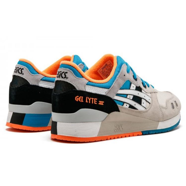 New Asics Gel Lyte 3 'Grey Orange' H405N-9901