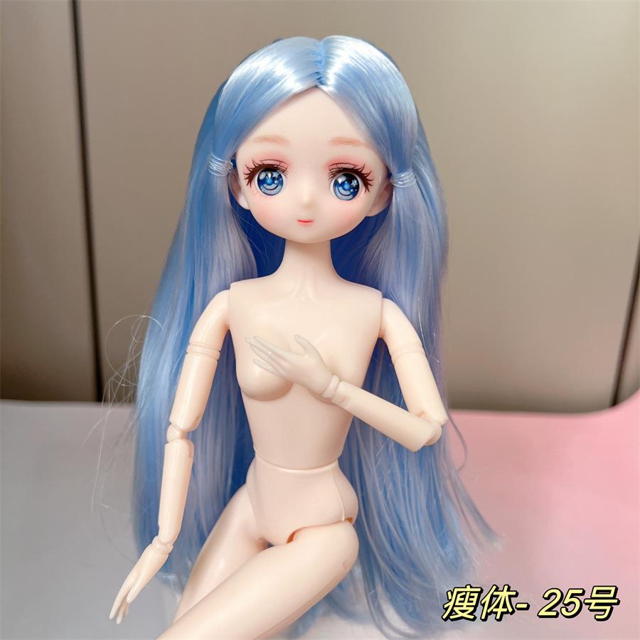 30cm Anime Style Doll Toys 16 Bjd 26 Joints Movable Wither Skin Doll Girls Diy Dress Up Toys Gifts