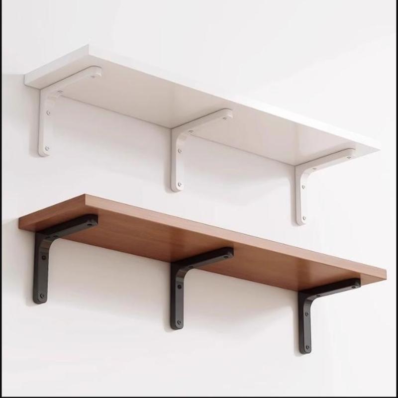 Wall Shelves Floating Wood Water Resistant-Space Saving Storage Display Rack Kitchen Bathroom