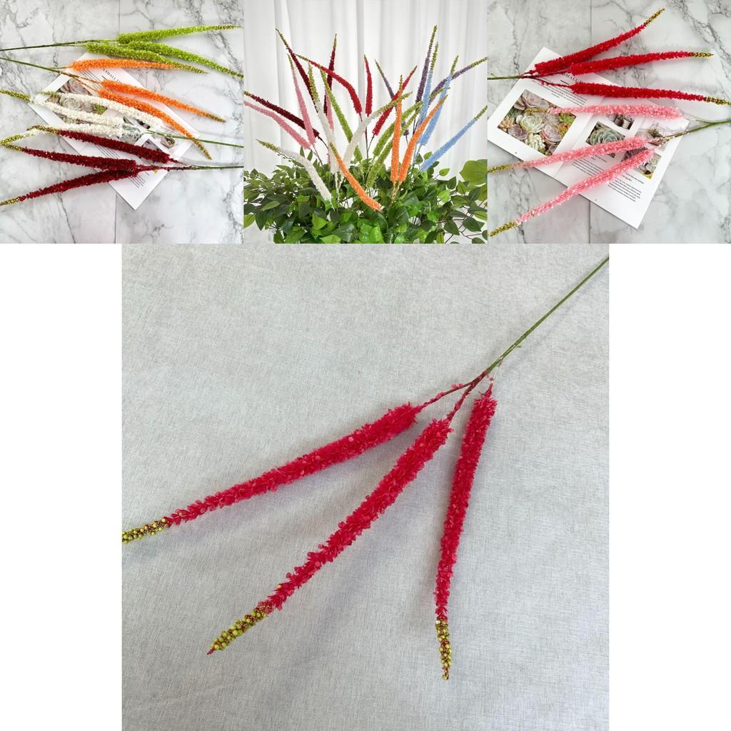 Plastic Typha Angustata Bory Et Chaub Flower Decorative Piece For Wedding And Interior Design