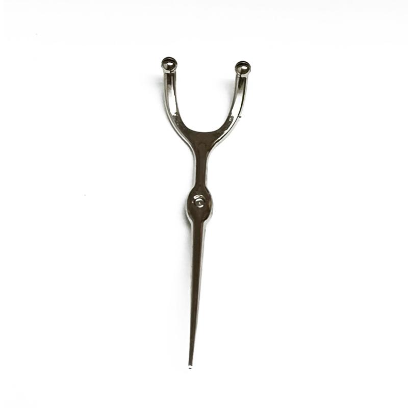 Edelstahl Zahnstocher Zahnseide Wiederverwendbar Für Y-förmigen Flossing-Halter Set Tragbar Umweltfreundliche Zahnreinigungswerkzeuge