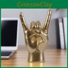 Rock Hand Gesture Resin Art Decor For Home Office Bar Lounge Gift Idea