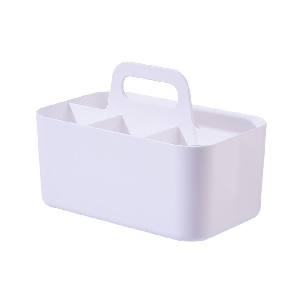 Pen Holder Storage Box Large Capacity Desktop Stationary with Handle Watercolor Marker Caddies Art Supply Storage Holder
