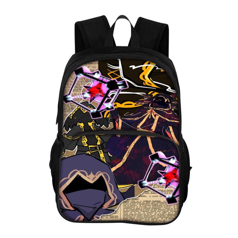 Roblox Forsaken Student Backpack With Printed Characters For School Use Color1
