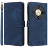 For Honor Magic6 Lite 5G/X9b 5G/X50 Case RFID Blocking Leather Wallet Phone Protection Cover with Strap