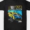 Blaney 2025 NASCAR Cup Series Champion Mens TShirt  Black Casual Racing Pattern TShirt
