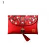 2026 HongBao Traditional Chinese Wedding Invitation Card Bag Faux Silk Festive New Year Red Envelope Lucky Money Bag