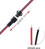 10 Pairs 2/3/4/5pin SM JST 15cm Cable Female/Male Connectors for Led Strip RGB 5050 3528 WS2801 APA02 WS2815 WS2813