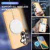 For Samsung S25 Edge Skin-sensitive Magnetic Phone Case S24ultra Frosted Anti-fall Phone Protective Cover