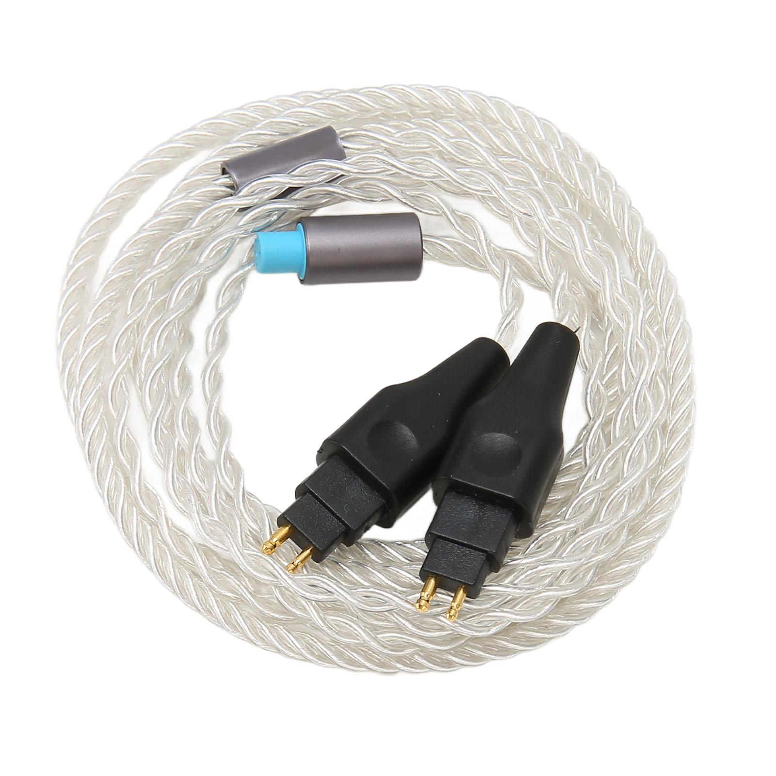 

2-контактный звуковой кабель 4-жильный посеребренный медный кабель 3 в 1 замена для HD650 HD660S HD6XX HD600