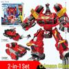 Tobot Warriors Transforming Car Robot Toy - Galaxy Detectives Sonic Thunder for Boys