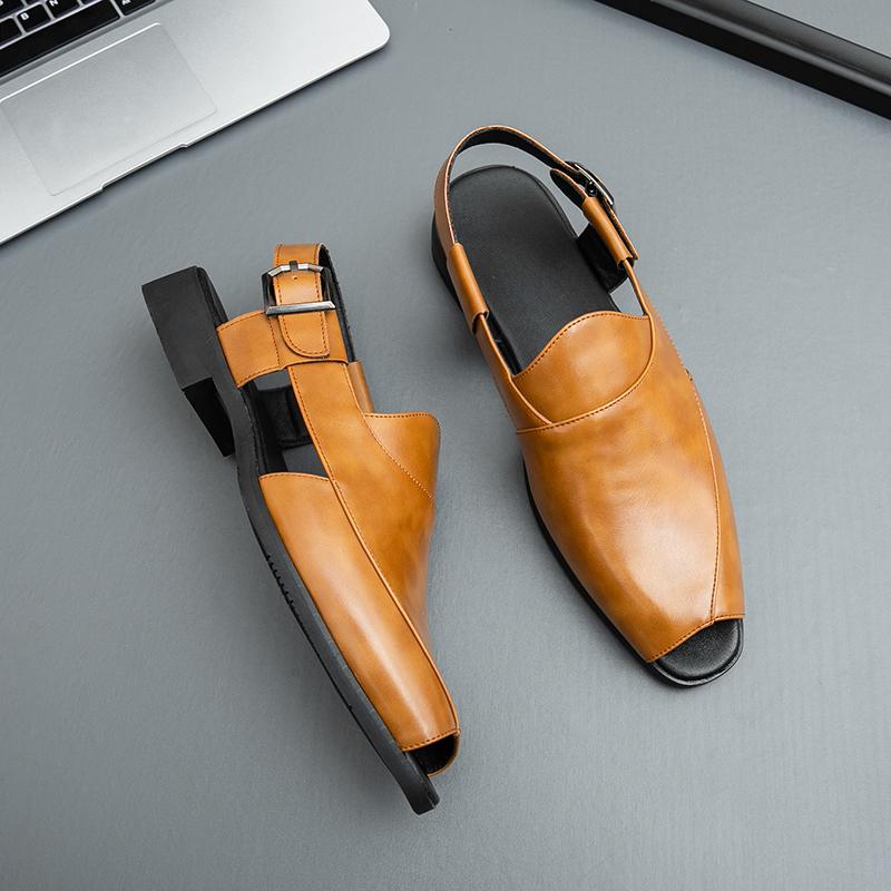 Summer Men Sandals Fashion Leisure Beach Holiday Sandals for Mens Lightweight Shoes New Outdoor Comfortable Casual Sandals