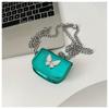 Fashionable Unique Butterfly Decorated Shoulder Bag For Women 2024 Spring New Cross Saddle Armpit Bag