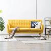 Day and Night - Day and Night 3-seater Sofa Upholstered In Yellow Fabric 172x70x82 Cm