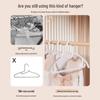 Anti-Shoulder Non-Slip No-Trace Clothes Hanger for Dorm & Home