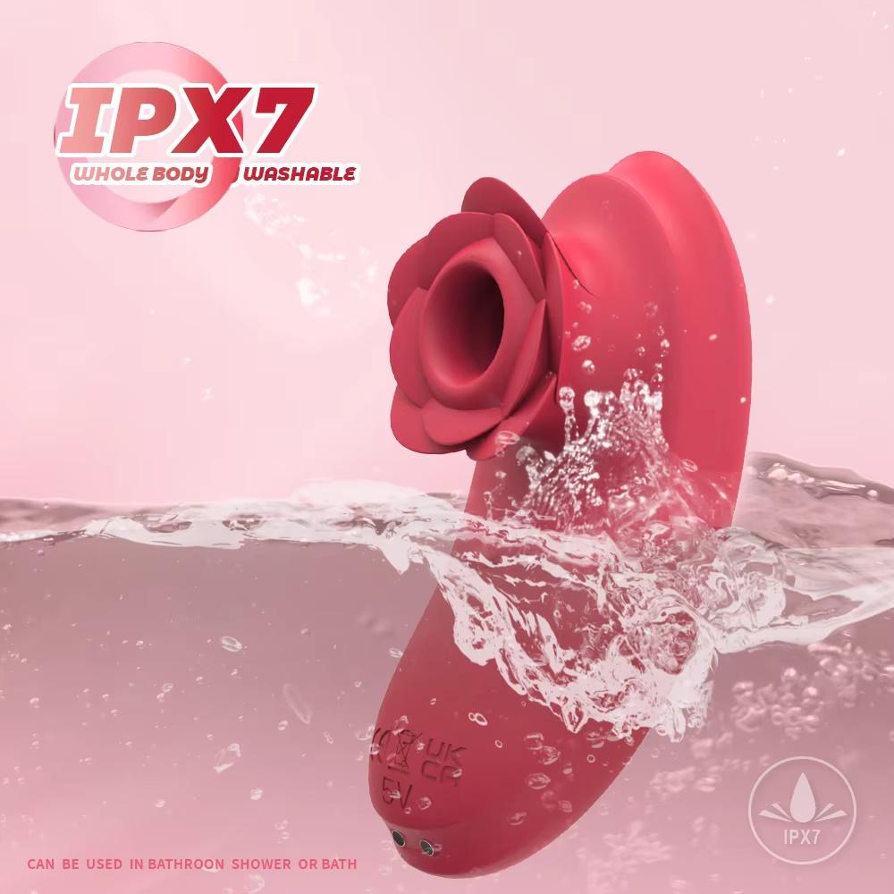 Rose toy Sucking Vibrator for Women Squirt Orgasm Clit Sucker Clitoris Vacuum Stimulator Oral Nipple Rose Sex Toy Female