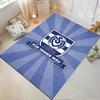 Blue MSV Logo Carpet Design suitable as a non-slip mat for the living room or bedroom sofa