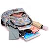 Water-repellent Nylon Fabric Bag Lightweight Bag Jielangshi Printed Backpack Trendy Women's Travel Commuter Bag