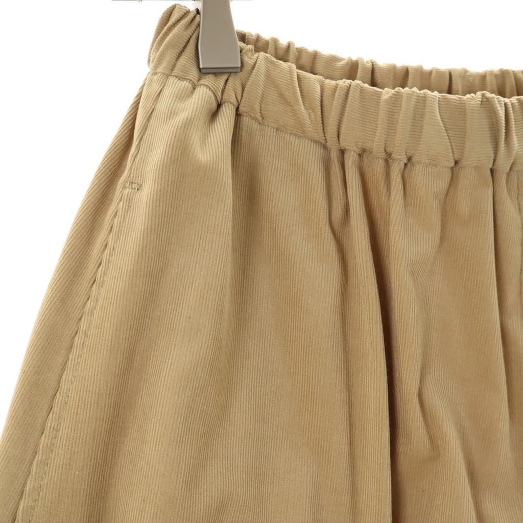 MidiUmi Made In Japan Corduroy Long Skirt Beige Women Used