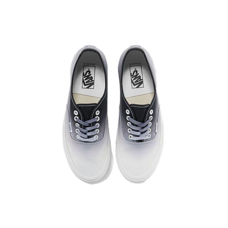 Vans Authentic LX Low Top Unisex Skate Shoes White Black VN0A4BV9B4R