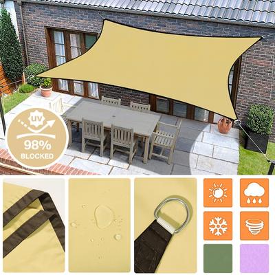 Abrigo solar, proteção solar, proteção UV, vela de sombra, toldo, camping, sombra, pano, cobertura externa, jardim, pátio, terraço, carro, lona, pérgola