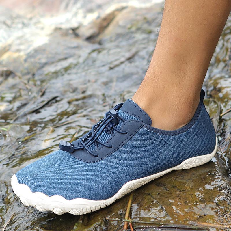 Homens Mulheres Pé Descalço Unissex Portátil Sapatos para Vadar Praia Aqua Caminhada Tênis Academia Esporte Corrida Cooper Caminhada Calçados Tamanho 35-47