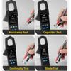 Clamp Multimeter 10 000 Counts Clamp Meter 600A Automatic Rechargeable Amp Meter For Automotive Electric Electricity Circuit