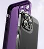 Electroplated Heat Dissipation Phone Case for iPhone 14 Pro Max and 13 with Lens Protection (16 Grid)